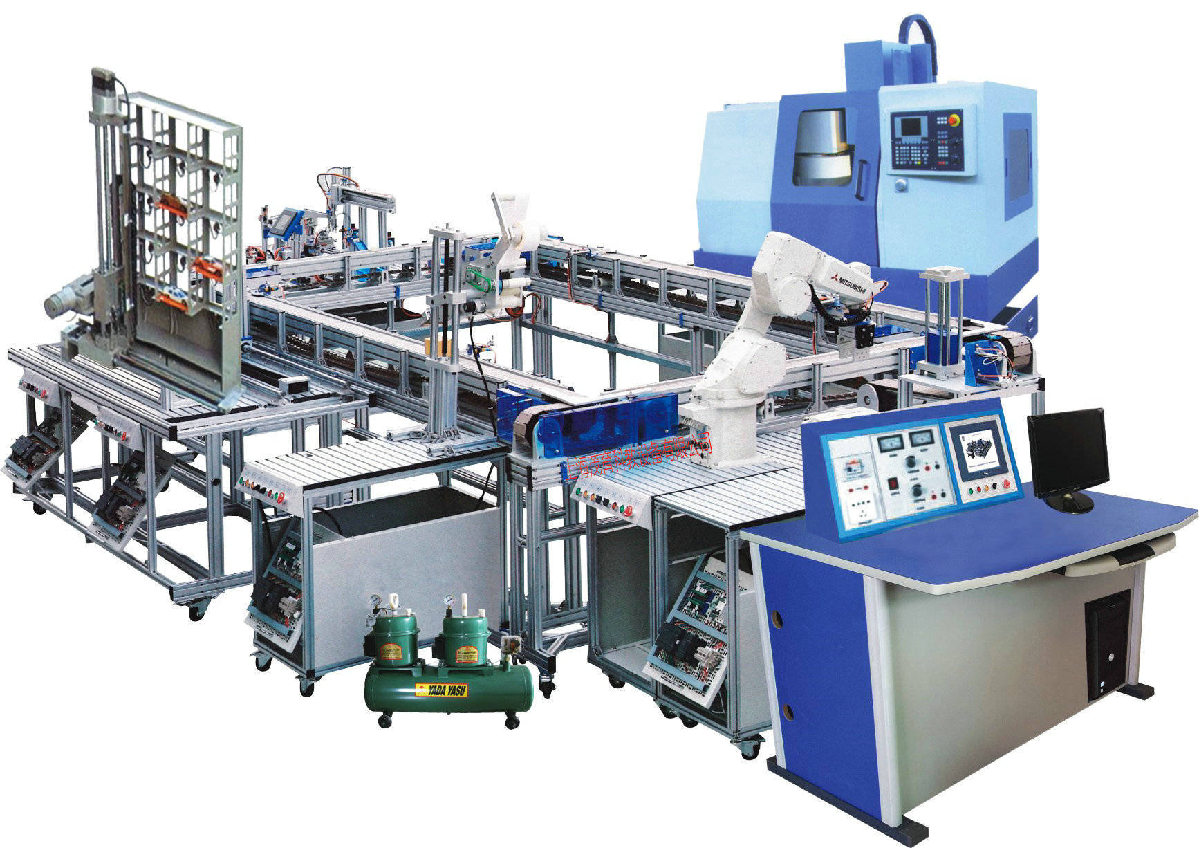 柔性生產(chǎn)制造實(shí)驗設(shè)備 機(jī)電一體化與自動化技術(shù)的融合